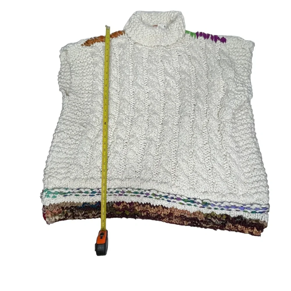 FINAL PRICE RARE FP x WeTheFree Care Sari Not Sari Organic Knit Sweater xs/s - Picture 11 of 16